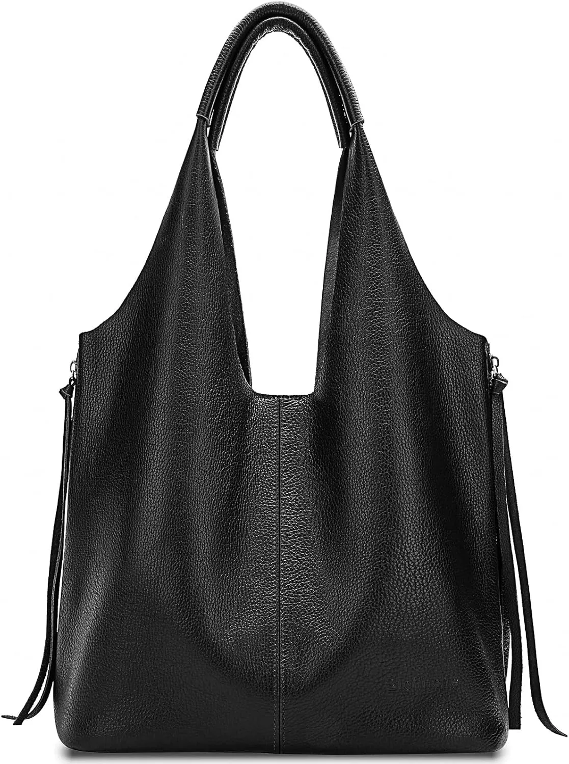 Blofinche Genuine Leather Hobo Bag for Women Large Slouchy Tote Purse Soft Real Shoulder Handbag Satchel for Laptop Work Lady