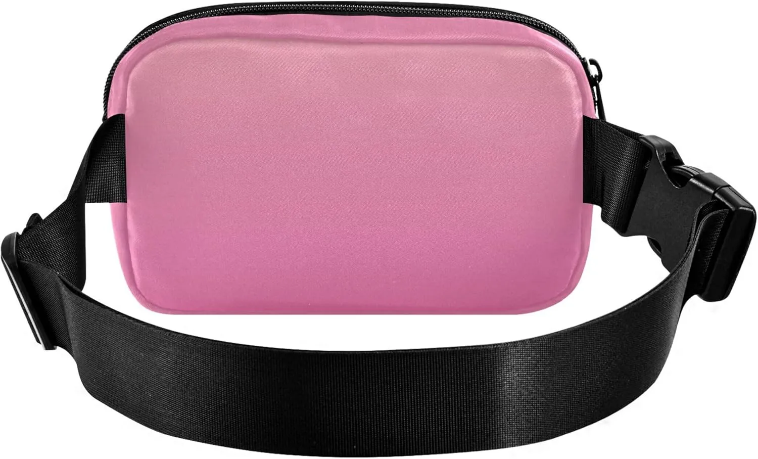 Blush Pink Hot Gradient Women Fanny Pack Belt Bags Hip Pack Waterproof Funny Cross Body Waist Purse