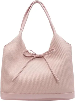 Bow-Tie Hobo Bags for Women Vintage Tote Bag with Large Capacity Underarm Bag for Daily Life Trendy Sling bags
