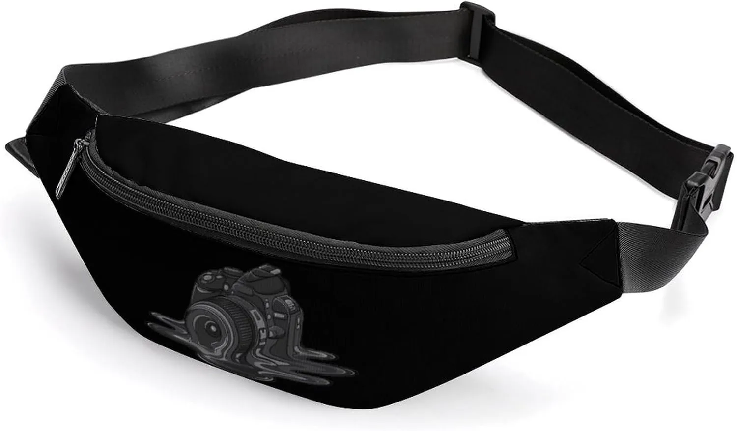 Camera Melt Waterproof Fanny Pack Belt Bag Crossbody Waist Bags Travel Essentials for Sports Workout
