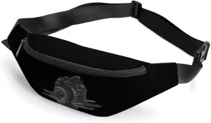 Camera Melt Waterproof Fanny Pack Belt Bag Crossbody Waist Bags Travel Essentials for Sports Workout