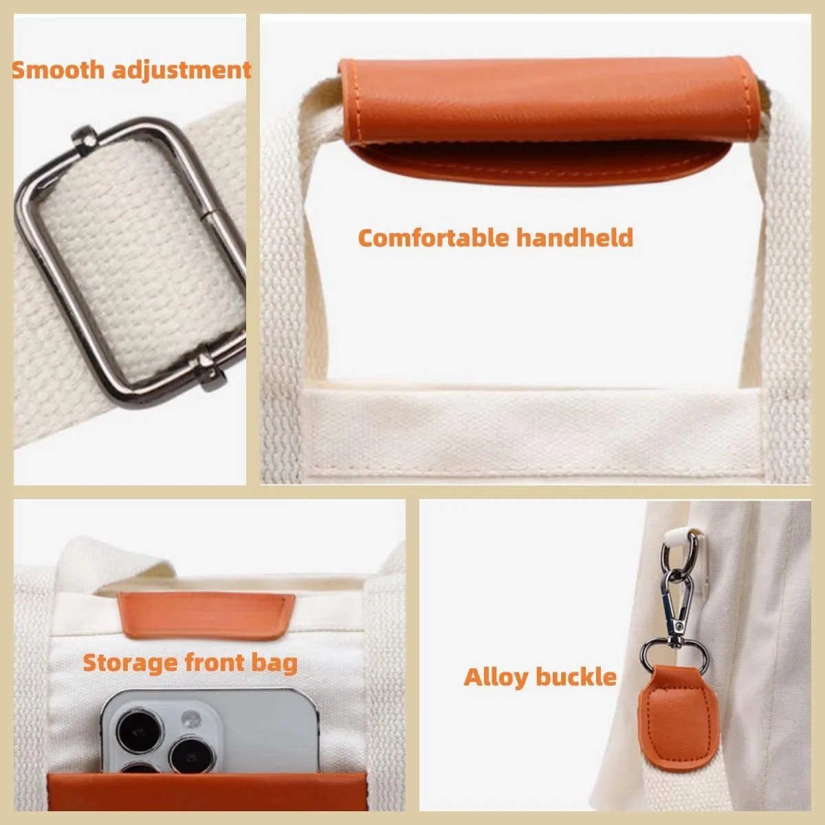 Canvas Tote Bag for Women,Womens Purse Handbags Totes Bags Crossbody Work Laptop Book Bag for Travel Nurse College Gift
