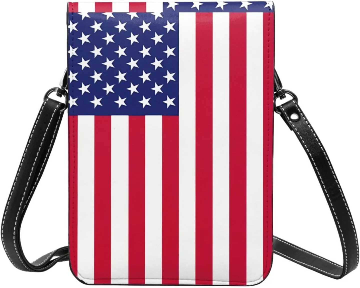 Carton Thunders Leather Crossbody Phone Purse for Women Cute Wallet Bags Lightweight Mini Sling Bag