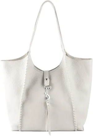 Casual Zipper Tote Bag for Women Soft PU Leather Hobo Bag Slouchy Shoulder Purse for Work Travel