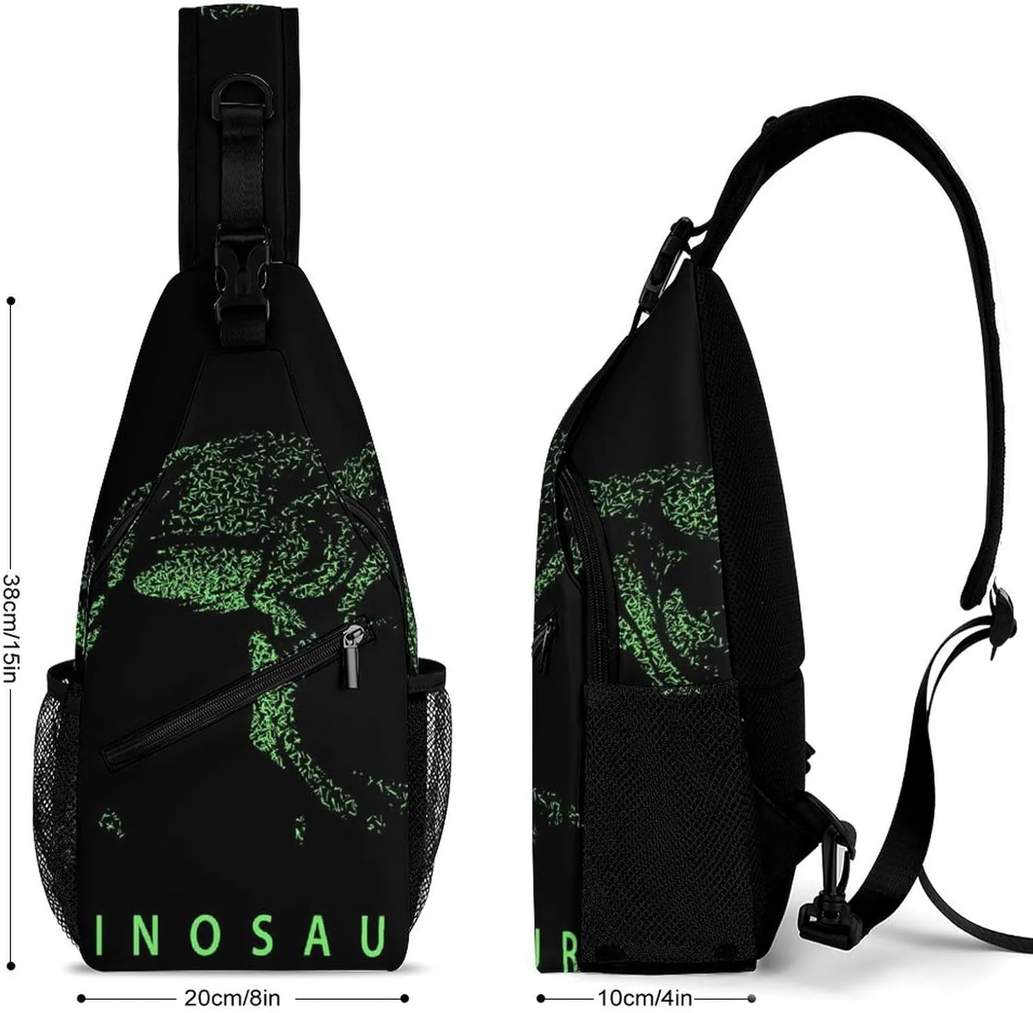 Chamomile-daisy-flower-cartoon Sling Bag Crossbody Chest Bag Shoulder Bag For Travel Hiking Cycling Camping