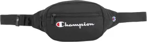 Champion Waist Pack, Black/White Logo, One Size