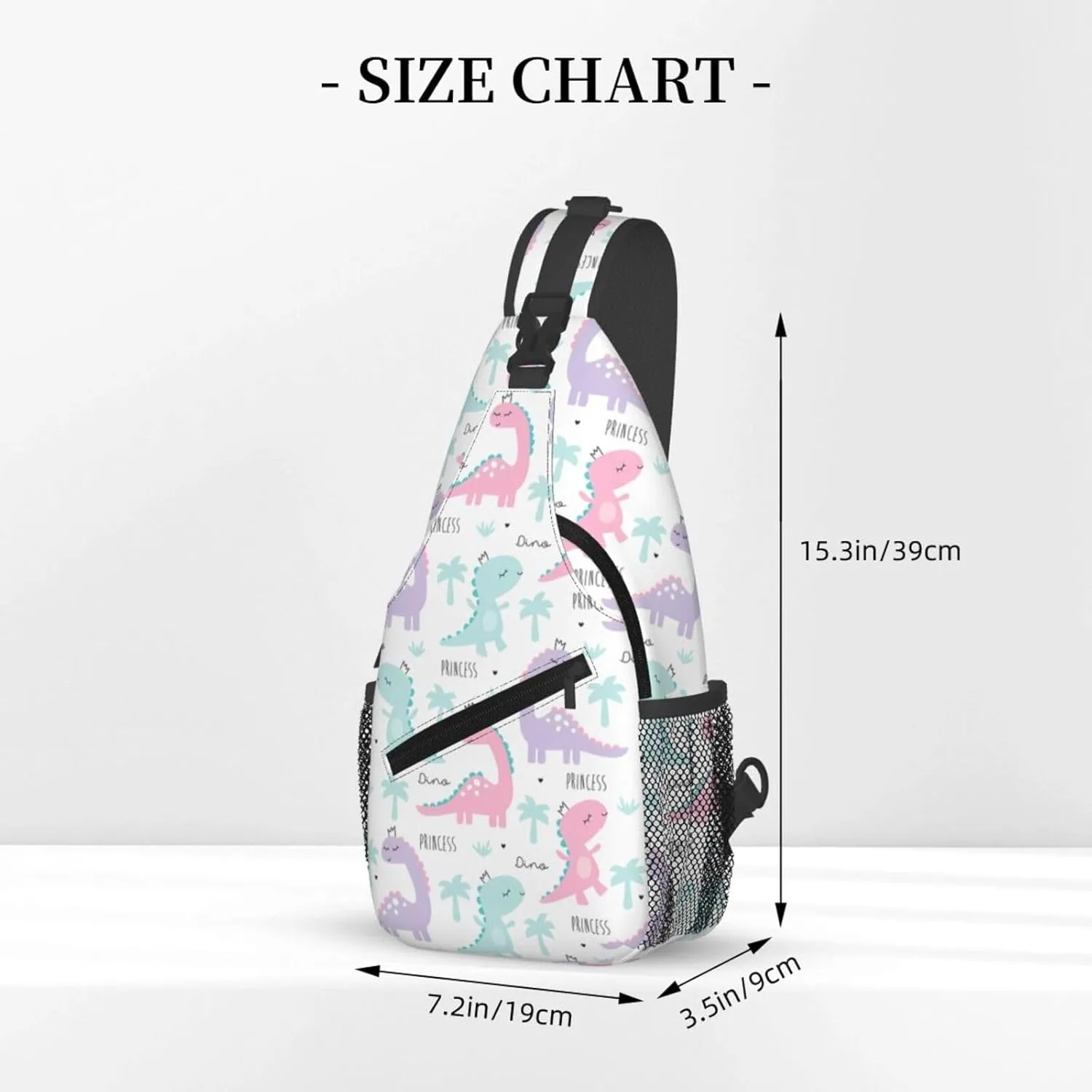 Chest Sling Bag Crossbody Shoulder Backpack Bag Gym Cycling Travel Hiking Daypack Cross Bag