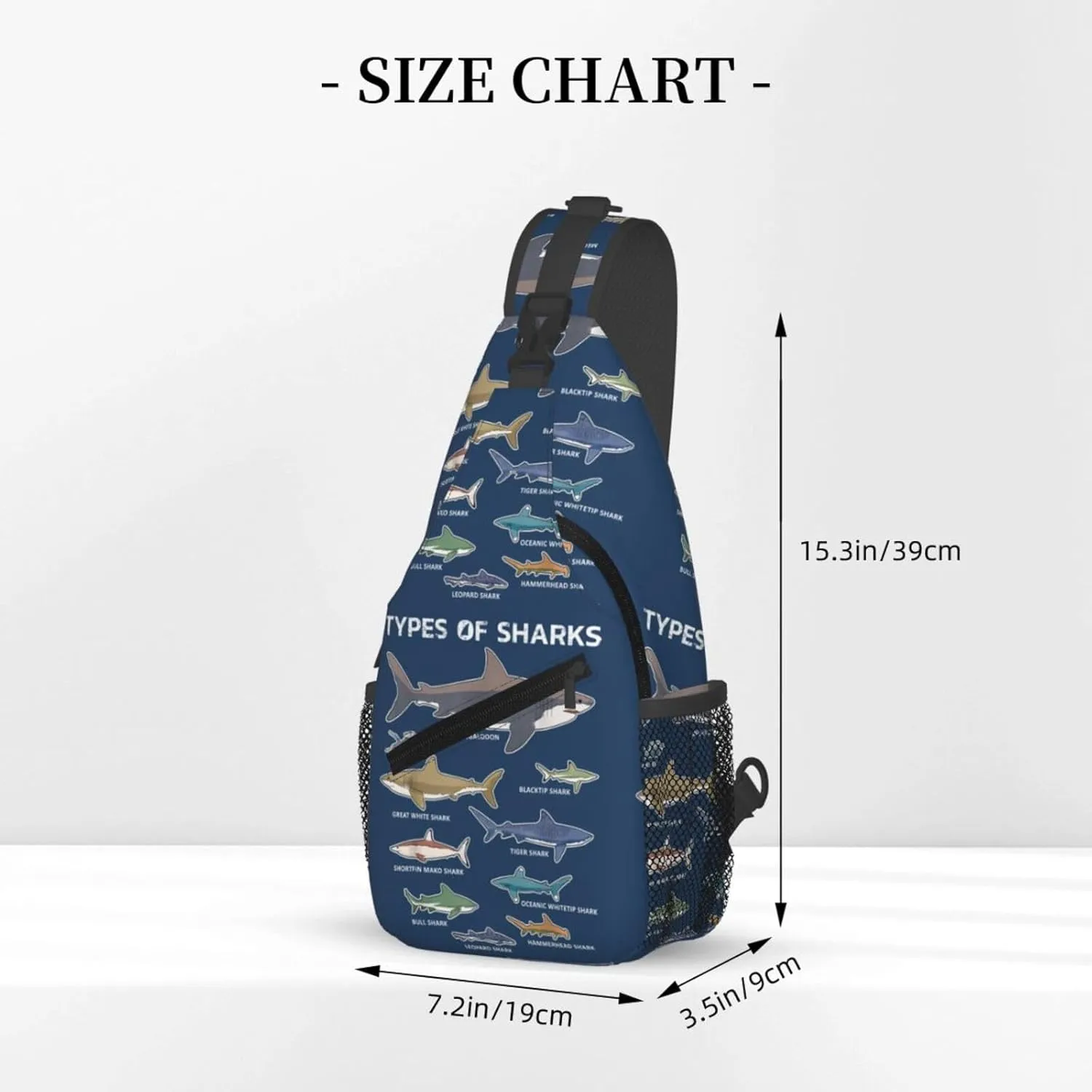 Chest Sling Bag Crossbody Shoulder Backpack Bag Gym Cycling Travel Hiking Daypack Cross Bag