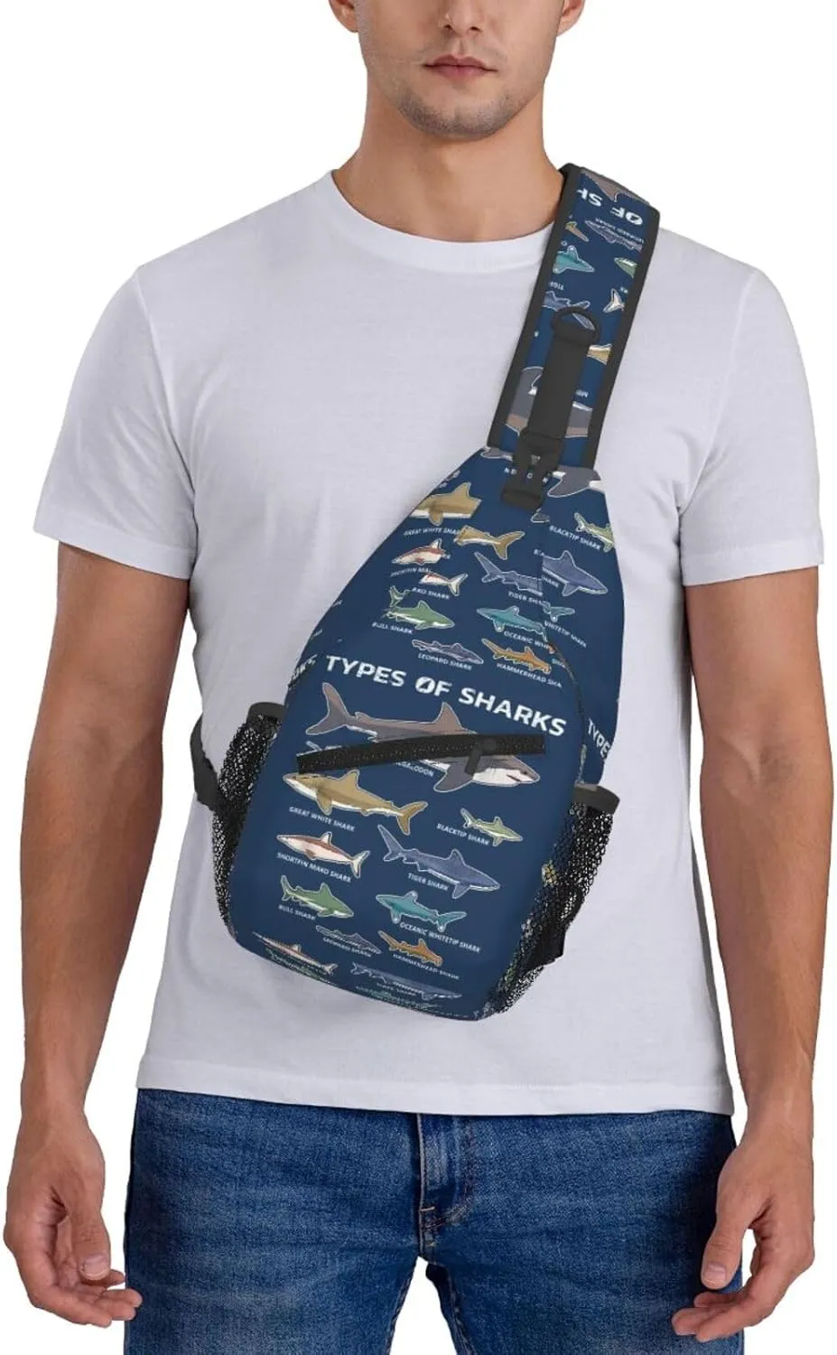 Chest Sling Bag Crossbody Shoulder Backpack Bag Gym Cycling Travel Hiking Daypack Cross Bag
