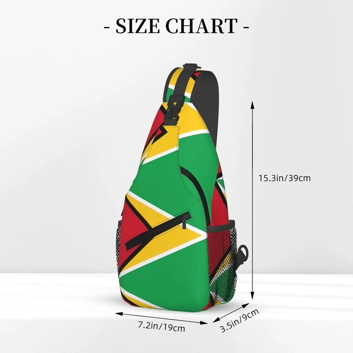 Chest Sling Bag Crossbody Shoulder Backpack Bag Gym Cycling Travel Hiking Daypack Cross Bag