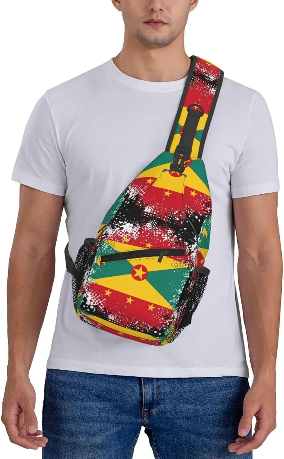 Chest Sling Bag Crossbody Shoulder Backpack Bag Gym Cycling Travel Hiking Daypack Cross Bag