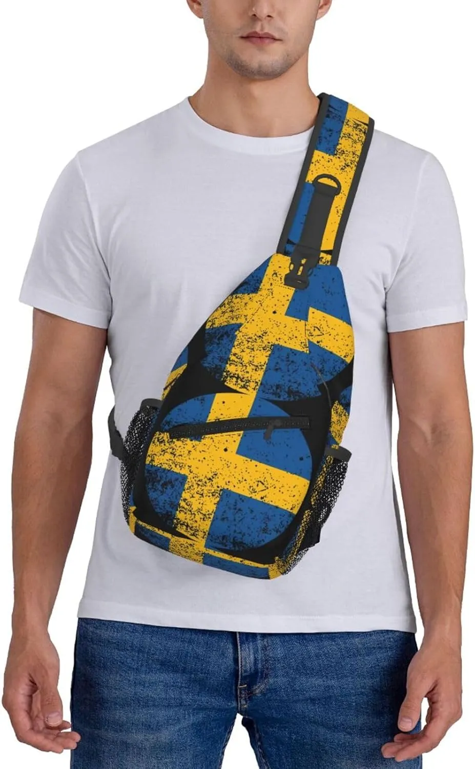 Chest Sling Bag Crossbody Shoulder Backpack Bag Gym Cycling Travel Hiking Daypack Cross Bag