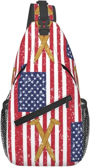 Chest Sling Bag Crossbody Shoulder Backpack Bag Gym Cycling Travel Hiking Daypack Cross Bag