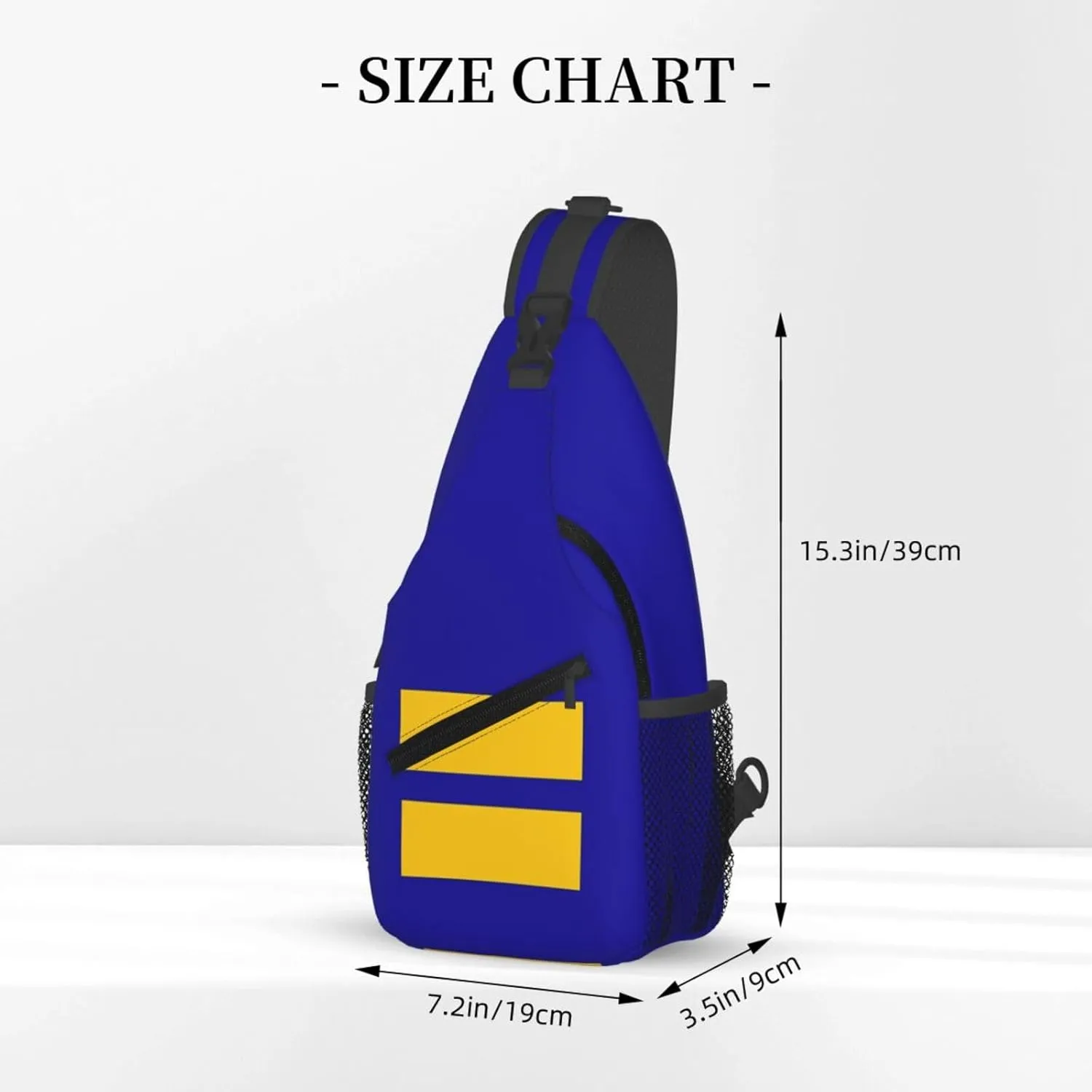 Chest Sling Bag Crossbody Shoulder Backpack Bag Gym Cycling Travel Hiking Daypack Cross Bag