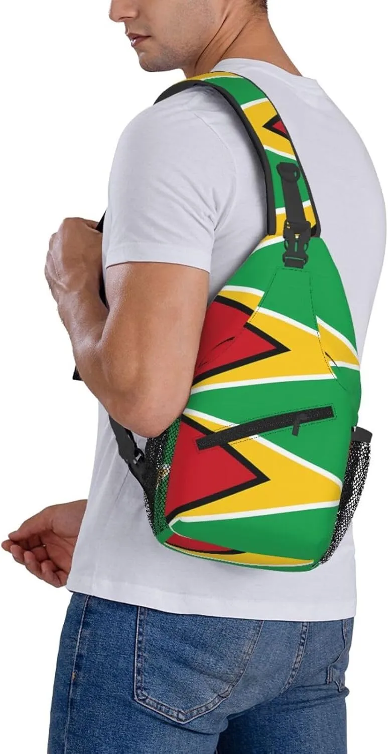 Chest Sling Bag Crossbody Shoulder Backpack Bag Gym Cycling Travel Hiking Daypack Cross Bag