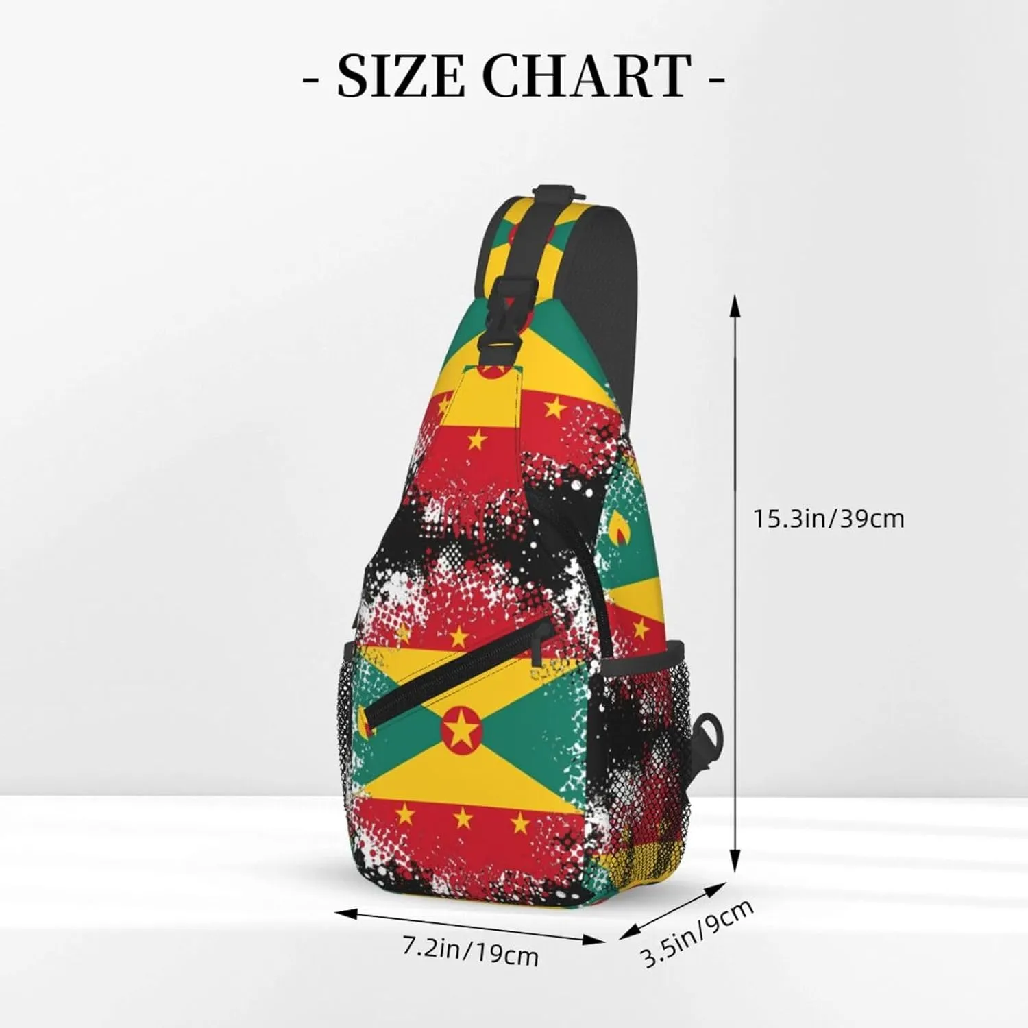 Chest Sling Bag Crossbody Shoulder Backpack Bag Gym Cycling Travel Hiking Daypack Cross Bag