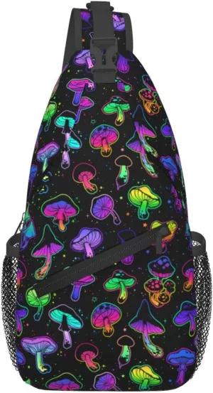 Chest Sling Bag Crossbody Shoulder Backpack Bag Gym Cycling Travel Hiking Daypack Cross Bag