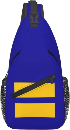 Chest Sling Bag Crossbody Shoulder Backpack Bag Gym Cycling Travel Hiking Daypack Cross Bag