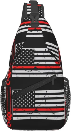 Chest Sling Bag Crossbody Shoulder Backpack Bag Gym Cycling Travel Hiking Daypack Cross Bag