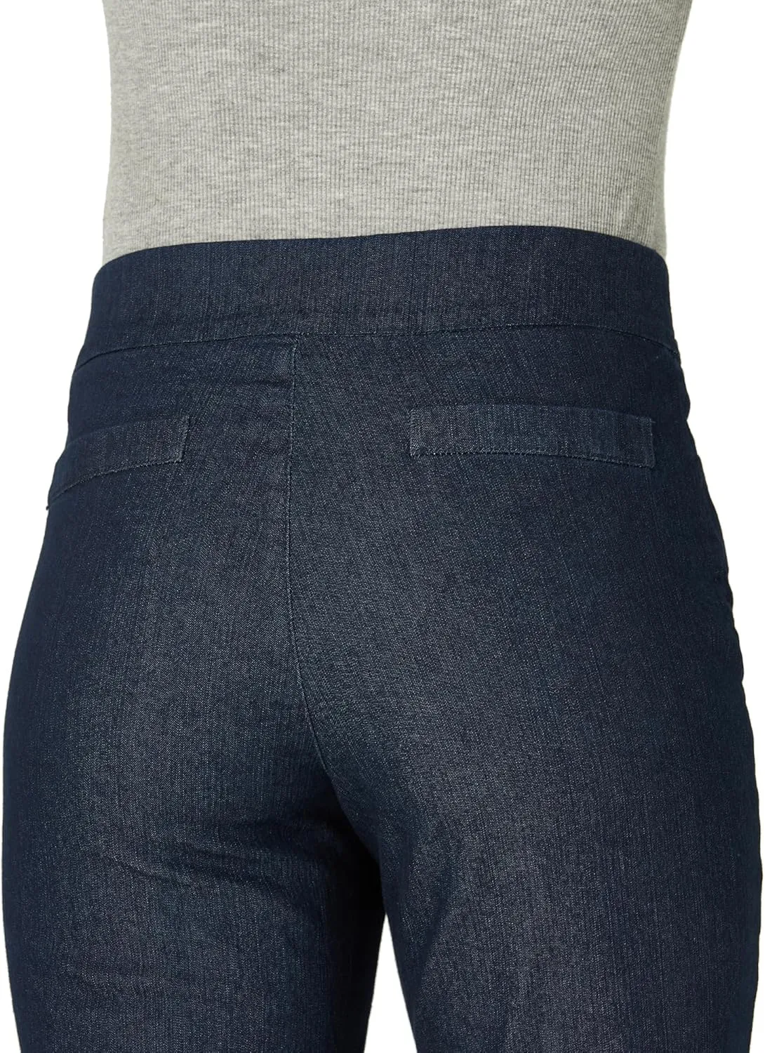 Chic Classic Collection Women's Easy-Fit Elastic-Waist Pant