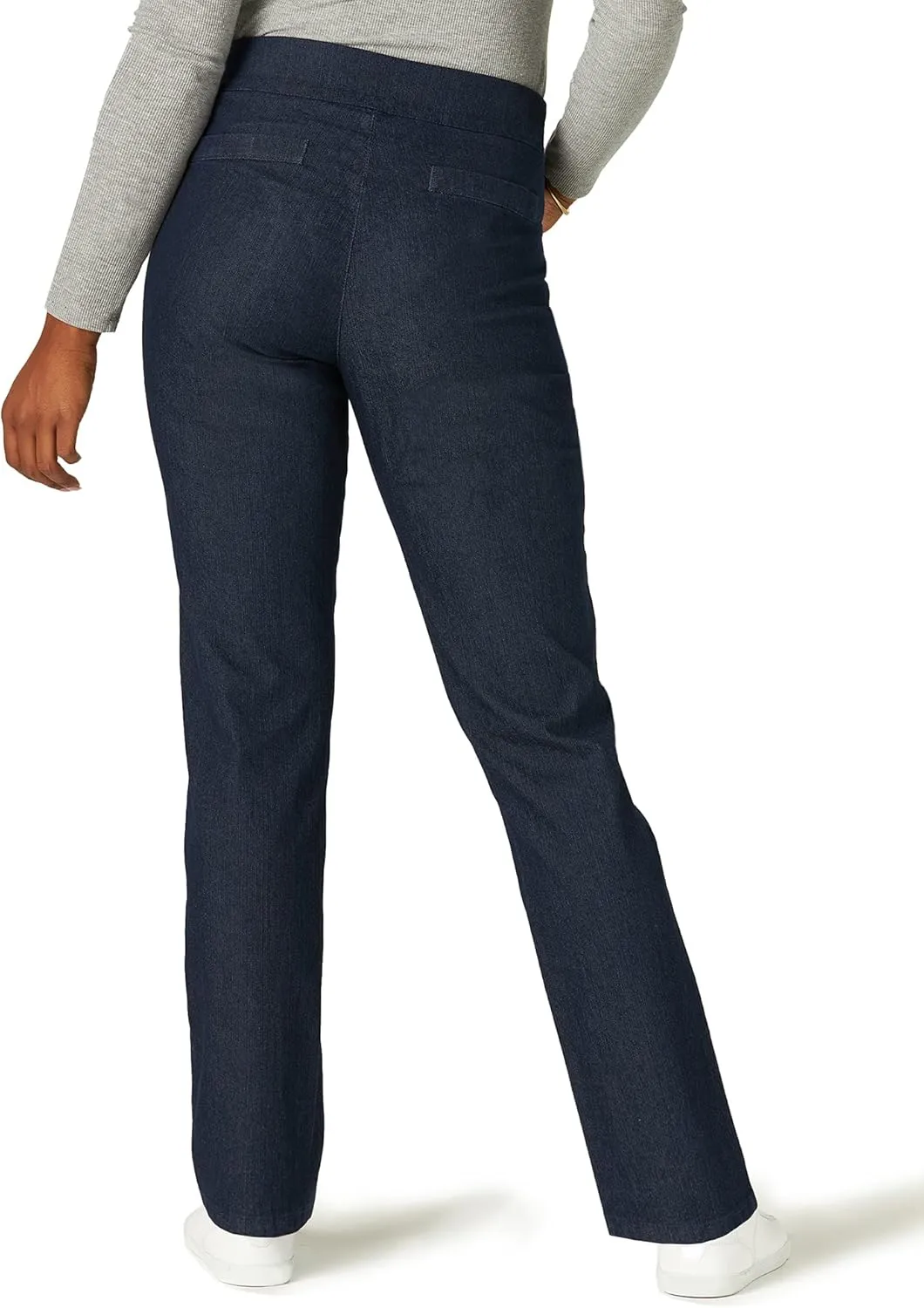 Chic Classic Collection Women's Easy-Fit Elastic-Waist Pant