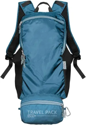 ChicoBag Travel Pack rePETe   Refine | Eco-friendly Lightweight and Packable Travel Backpack (Sapphire)