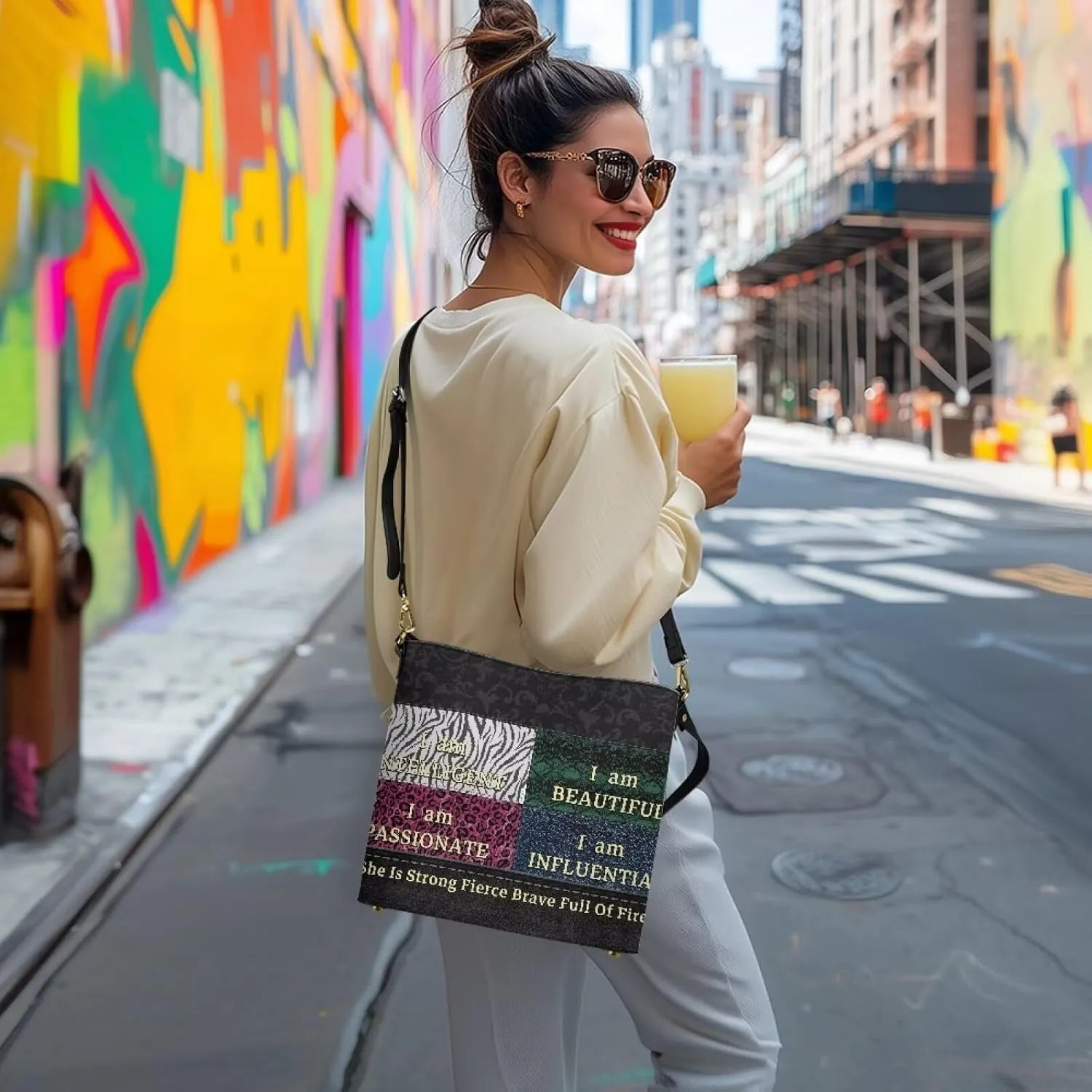Christian Tote Bags for Women, God Quotes Leather Handbags Bucket Bags, PU Leather Bible Church Bag Satchel Hobo