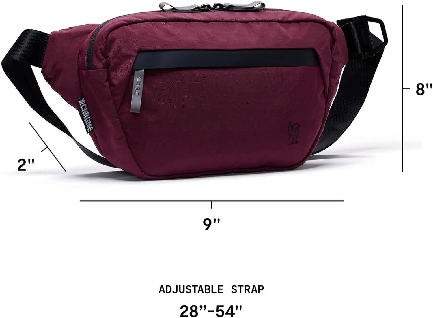 Chrome Industries Sabin Sling Bag for Men and Women – Large Main Compartment, Lightweight Recycled Materials and Metal Adjuster Buckle – 6L, Royale