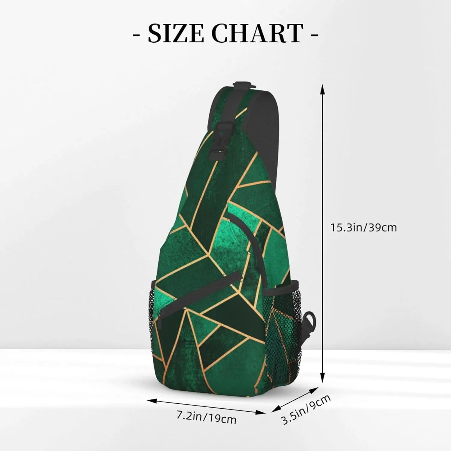 Cigar And Whiskey Cross Chest Bag Diagonally,Crossbody Backpack Travel Hiking Casual Chest Bags Lightweight Sling Bag