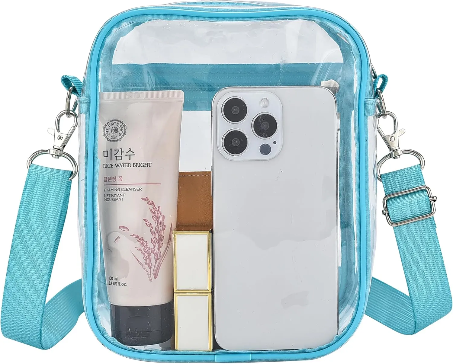 Clear Bag for Stadium Events Small Mini Clear Purse Bag for Stadium Concerts Sports Events Festivals