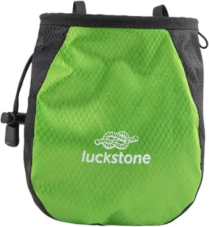 Climbing Chalk Bag Storage Pouch with Waist Strap Anti Slip Sock Wrist Bush Gym Chalk Carrier Bag Packaging for Climbing Walking Bouldering