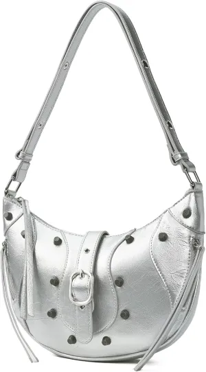 CLUCI Shoulder Bag,Purses for Women Dumpling Small Hobo Bags Vegan Leather Ladies Clutch with Adjustable Strap