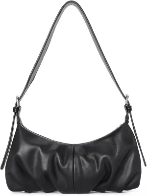 CLUCI Shoulder Bag,Purses for Women Dumpling Small Hobo Bags Vegan Leather Ladies Clutch with Adjustable Strap