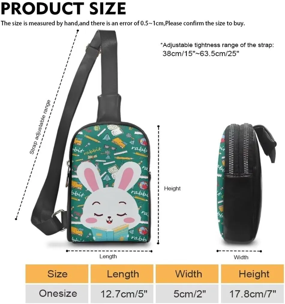 Coldinair Tie Dye Small Sling Bag for Women Crossbody Sling Backpack Fanny Packs Chest Bag for Travel,Lightweight