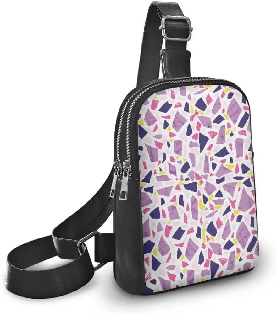 Coldinair Tie Dye Small Sling Bag for Women Crossbody Sling Backpack Fanny Packs Chest Bag for Travel,Lightweight
