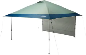 Coleman Oasis Instant Pop-Up Canopy Tent with Side Wall Attachment, 10x10ft Portable Shelter with Simple Setup & Takedown, Wheeled Carry Bag Included