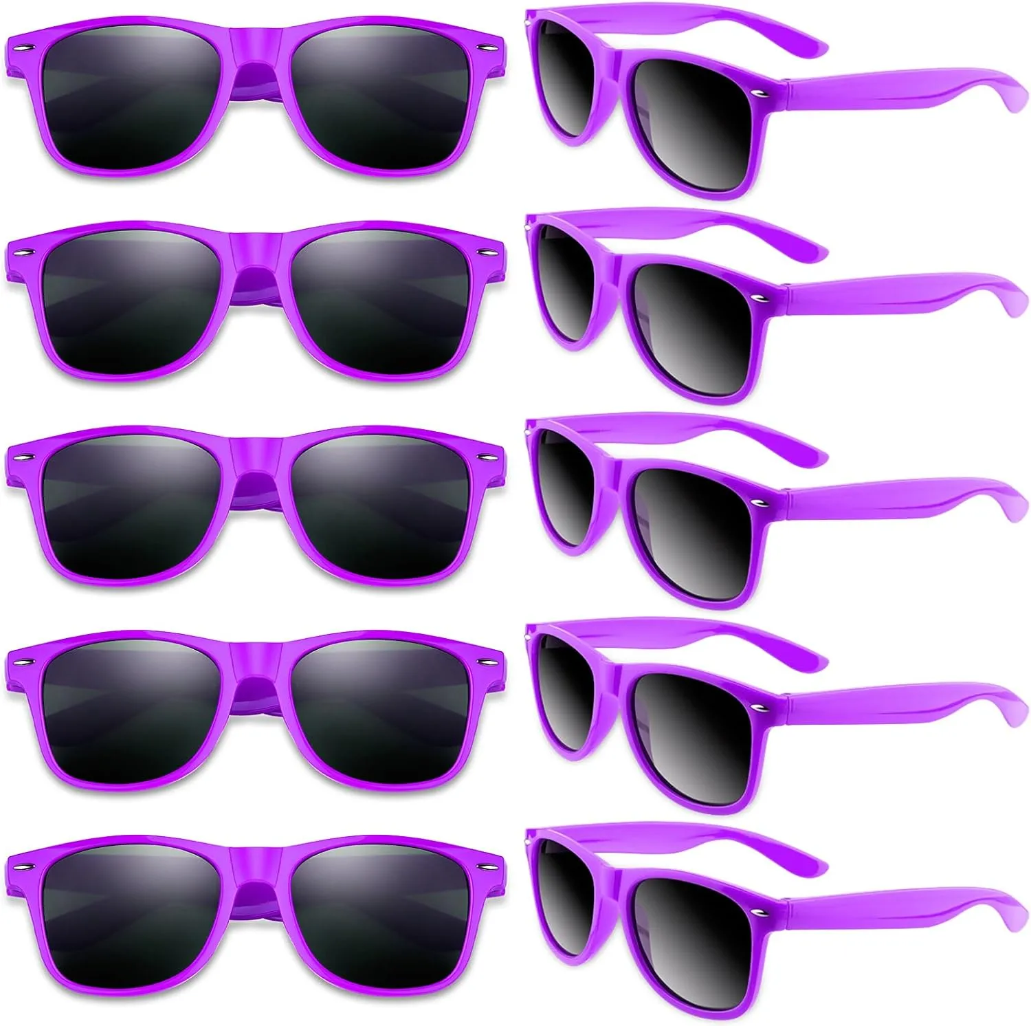 Colorful Party Sunglasses Bulk 20 Packs for Wedding Beach Summer Pool Party Supplies Goodie Bags Stuffers
