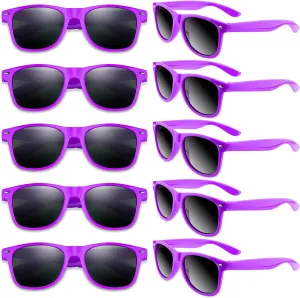 Colorful Party Sunglasses Bulk 20 Packs for Wedding Beach Summer Pool Party Supplies Goodie Bags Stuffers