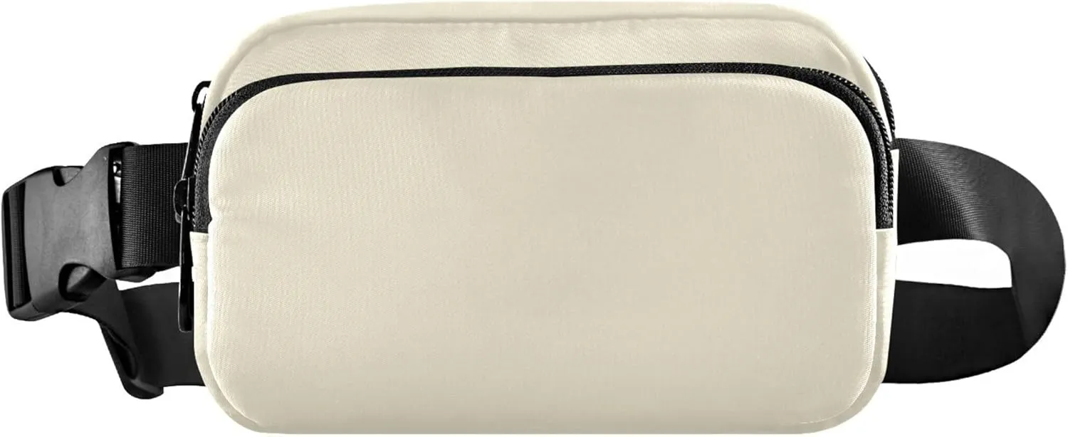 Cornsilk Beige Women Fanny Packs Waterproof Belt Bags Hip Pack Cute Waist Pack for Women
