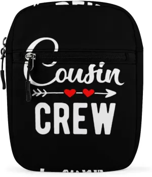 Cousin Crew Fall in Love Casual Crossbody Bags for Women Men Mini Sling Purse Shoulder Messenger Bag