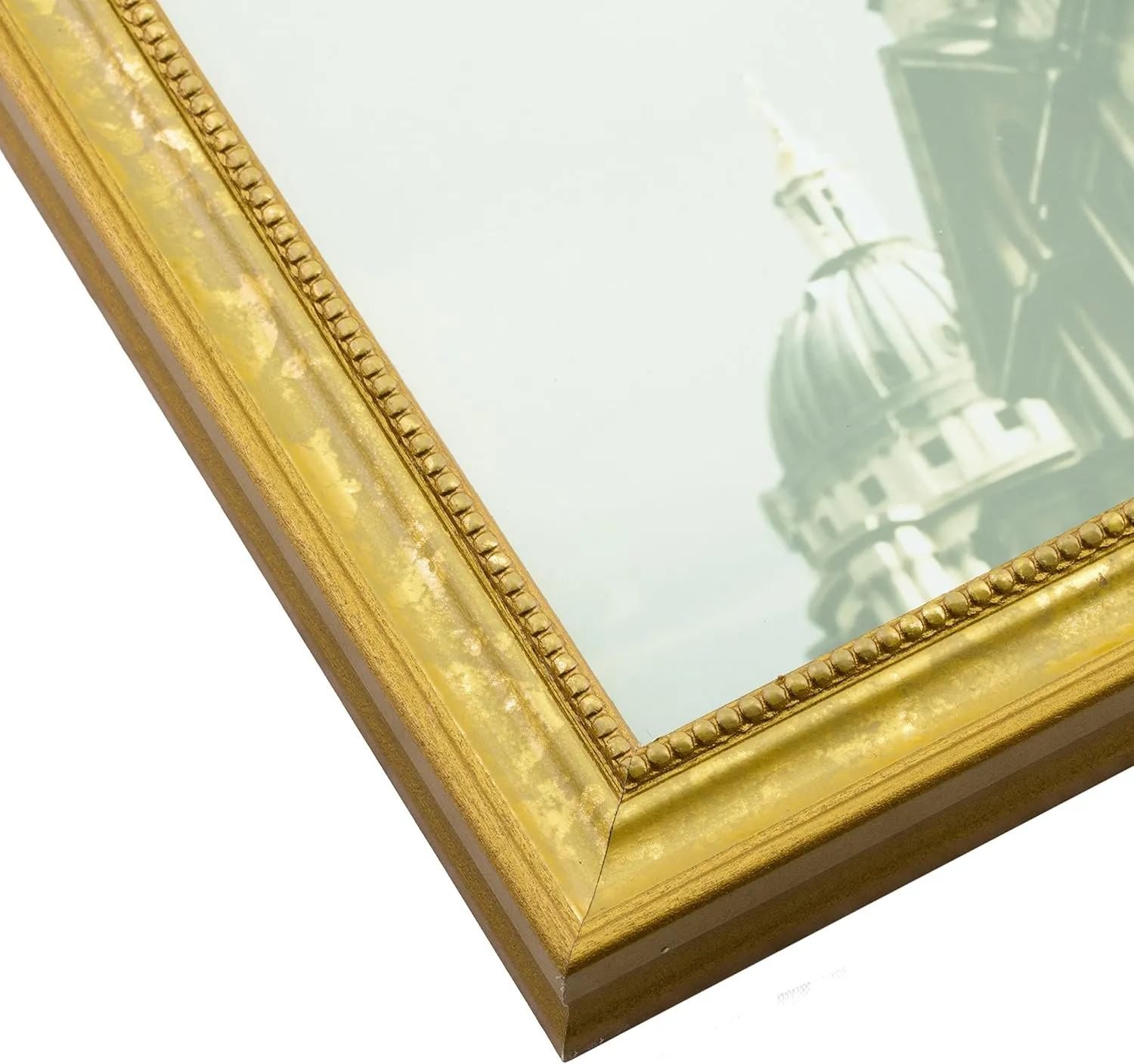 Craig Frames 16x20 Ornate Gold Picture Frame – Traditional Thin Wood Design with Plexiglass & Backing, Versatile Wall Hanging Kit Included, Style 314GD