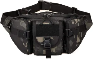 CREATOR Tactical Waist Pack Military Fanny Pack for Men Outdoor Army Waist Bag Large Waist Pack for Daily Life Cycling Camping Hiking Hunting Fishing