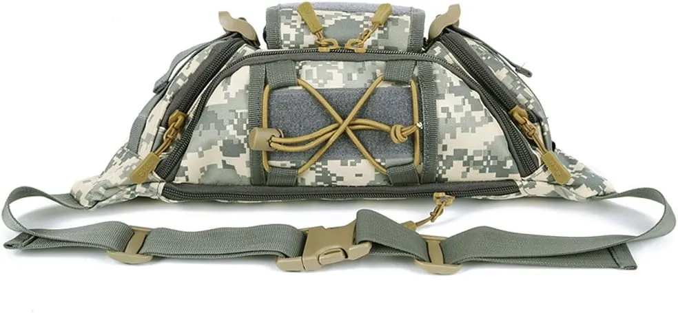 CREATOR Tactical Waist Pack Military Fanny Pack for Men Outdoor Army Waist Bag Large Waist Pack for Daily Life Cycling Camping Hiking Hunting Fishing