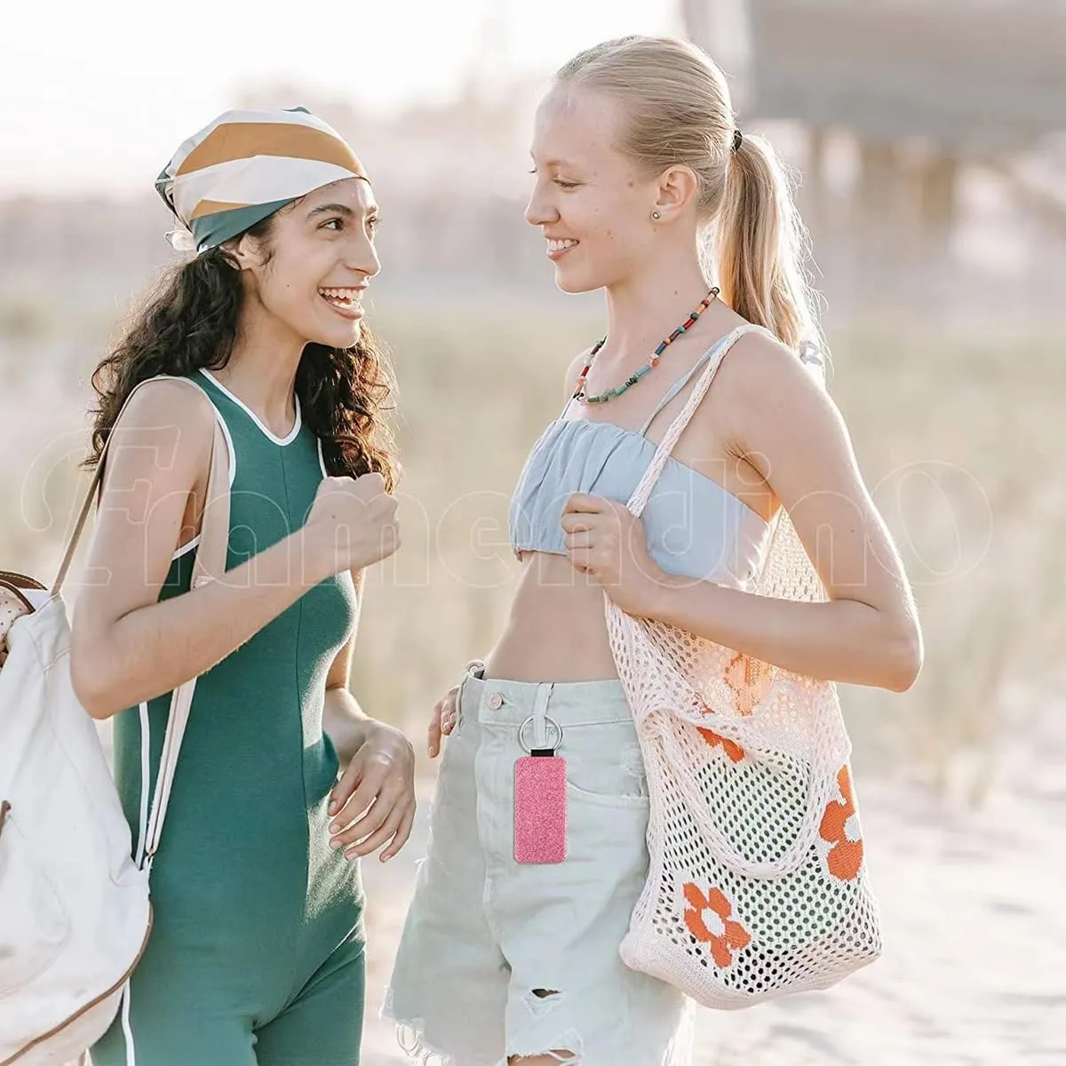Crochet Tote Bag, Women Summer Aesthetic Mesh Beach Bags, Girls Hobo Bags Y2k Purse Fairy Grunge Accessories