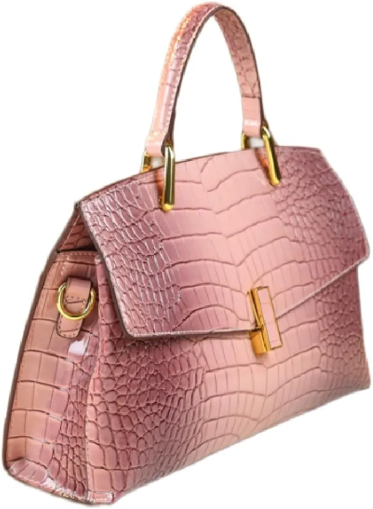 Crocodile Pattern Leather Women's Handbags Luxury Fashion Shell Purse Shoulder Crossbody Bag Top Handle Messenger Bags