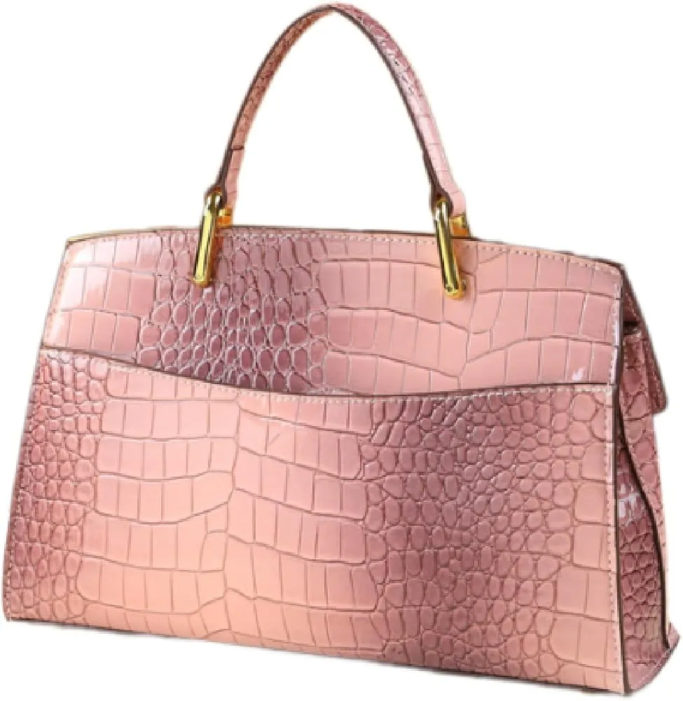 Crocodile Pattern Leather Women's Handbags Luxury Fashion Shell Purse Shoulder Crossbody Bag Top Handle Messenger Bags