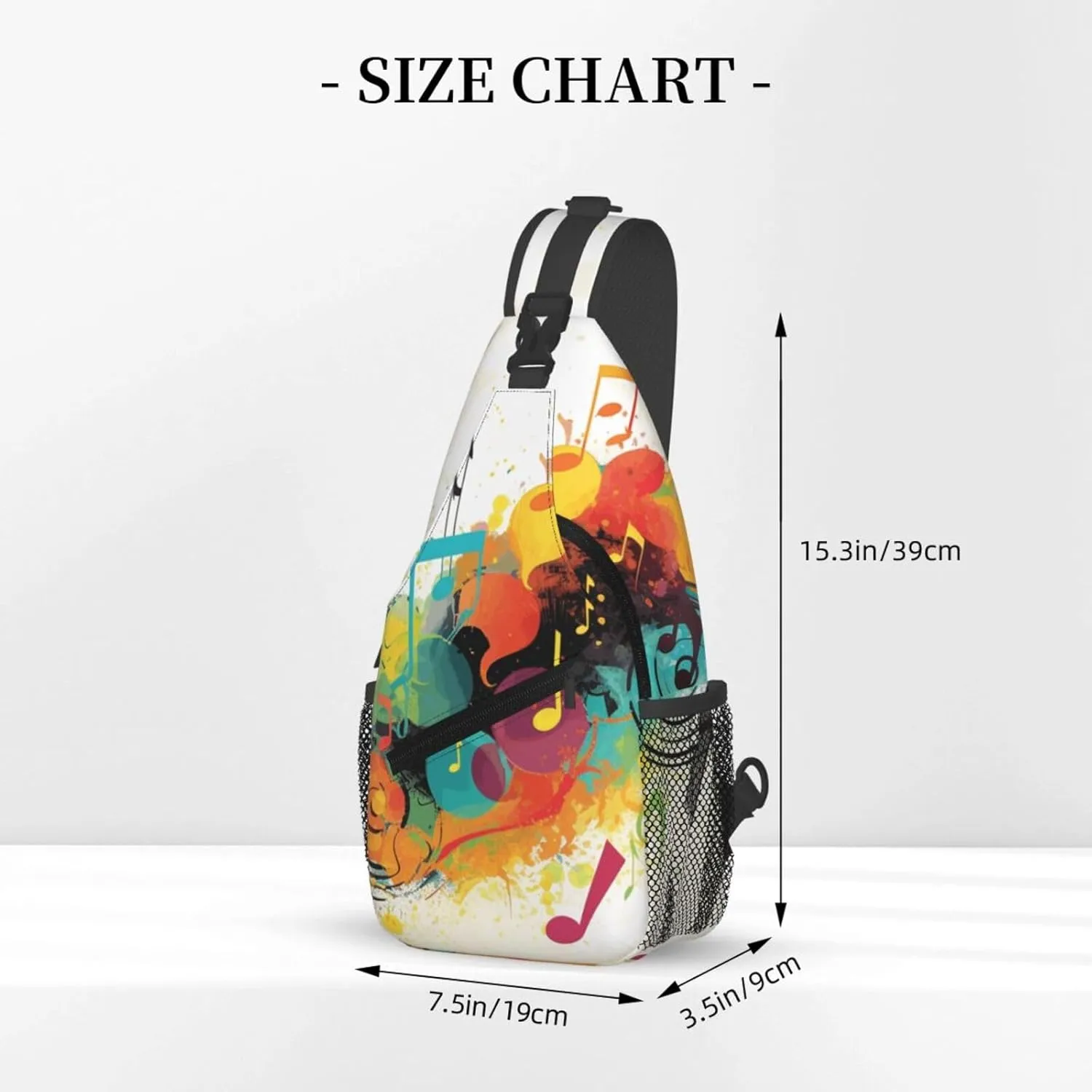 Cross Chest Bag Diagonally Sling Backpack Crossbody Shoulder Bag Aircraft Fighter Jets Sling Bag Travel Hiking Daypack