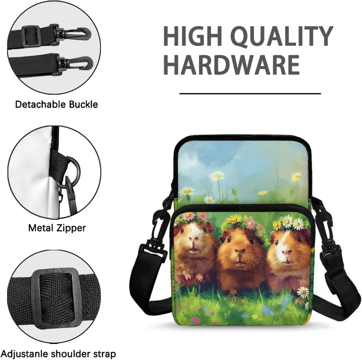 Crossbody Bag Shoulder Bags Purses Cell Phone Case Waist Pouch for Women Girls Boys