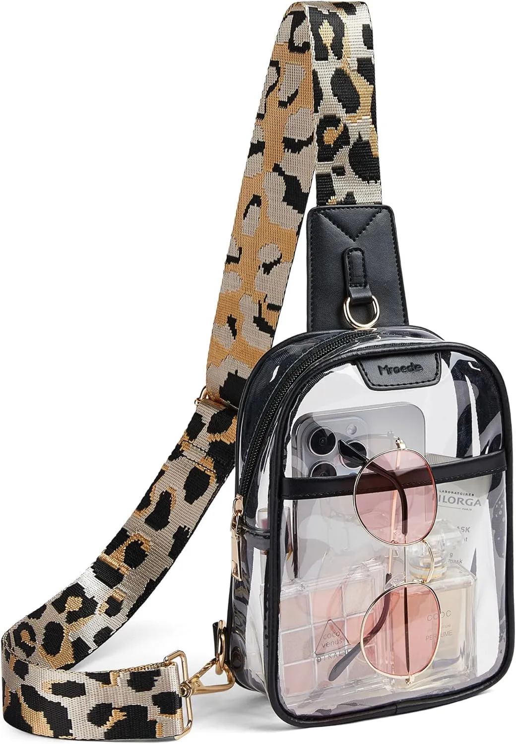 Crossbody Bags for Women Men Sling Bag 5 Pockets Fanny Pack Sling Backpack Chest Daypack Travel Purse Anti Theft