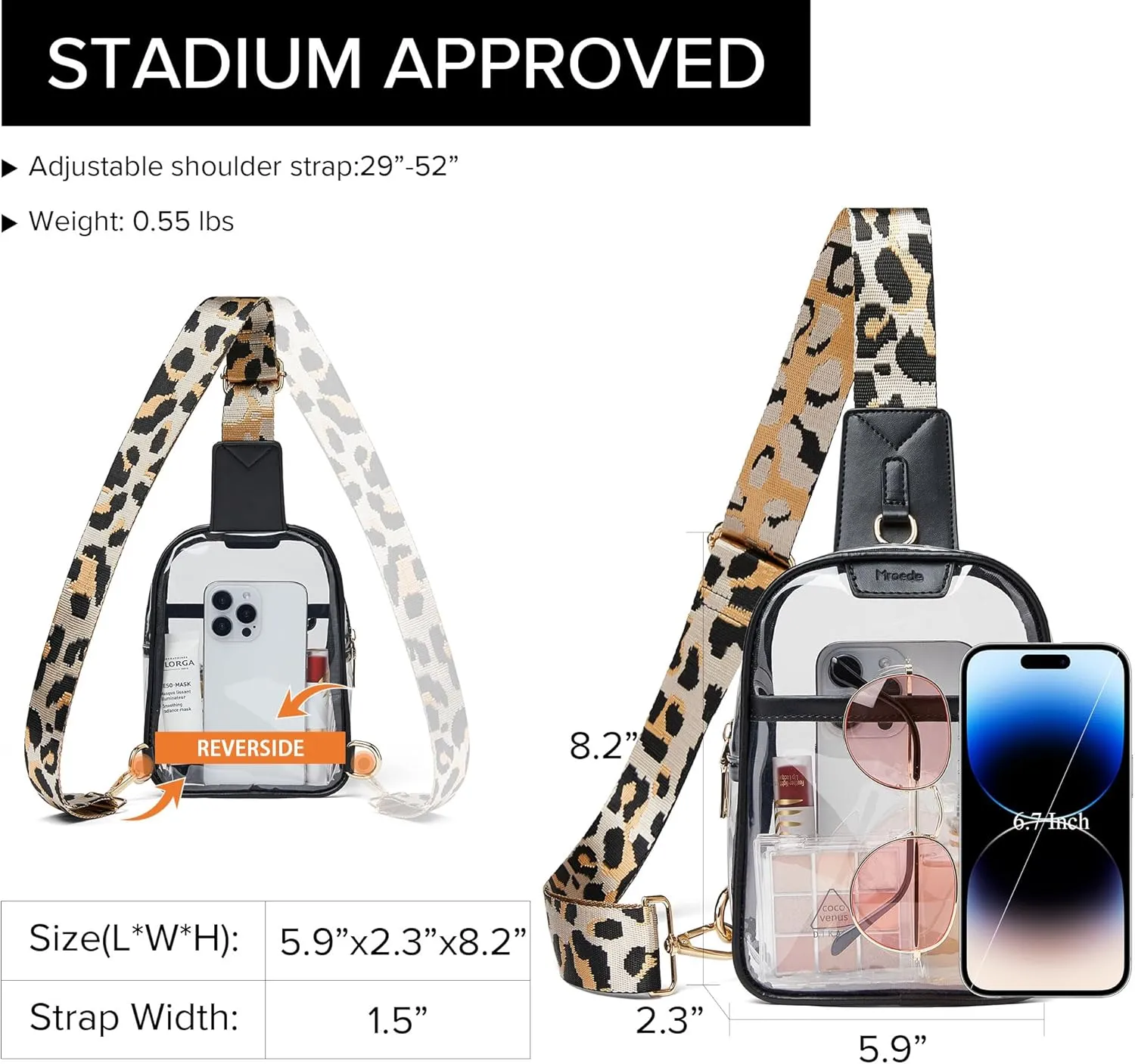 Crossbody Bags for Women Men Sling Bag 5 Pockets Fanny Pack Sling Backpack Chest Daypack Travel Purse Anti Theft